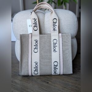Chloe Woody Medium Tote Bag